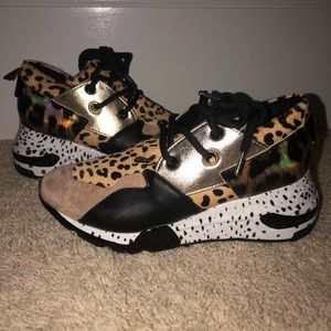 cheetah Steve Madden sneakers